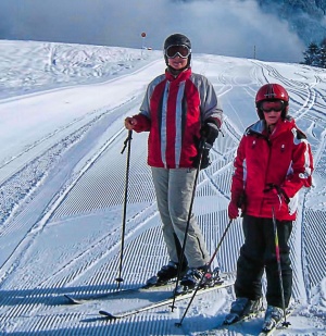 Ski lesson Mt Hutt